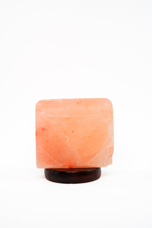 Amber Block Lamp